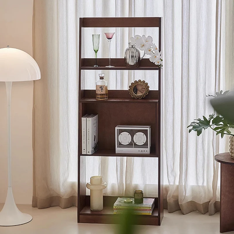 Wooden Aesthetic Display Stand Book Living Room Regale Small Magazine Collection Shelves Corner Repisas Estante Home Decorations
