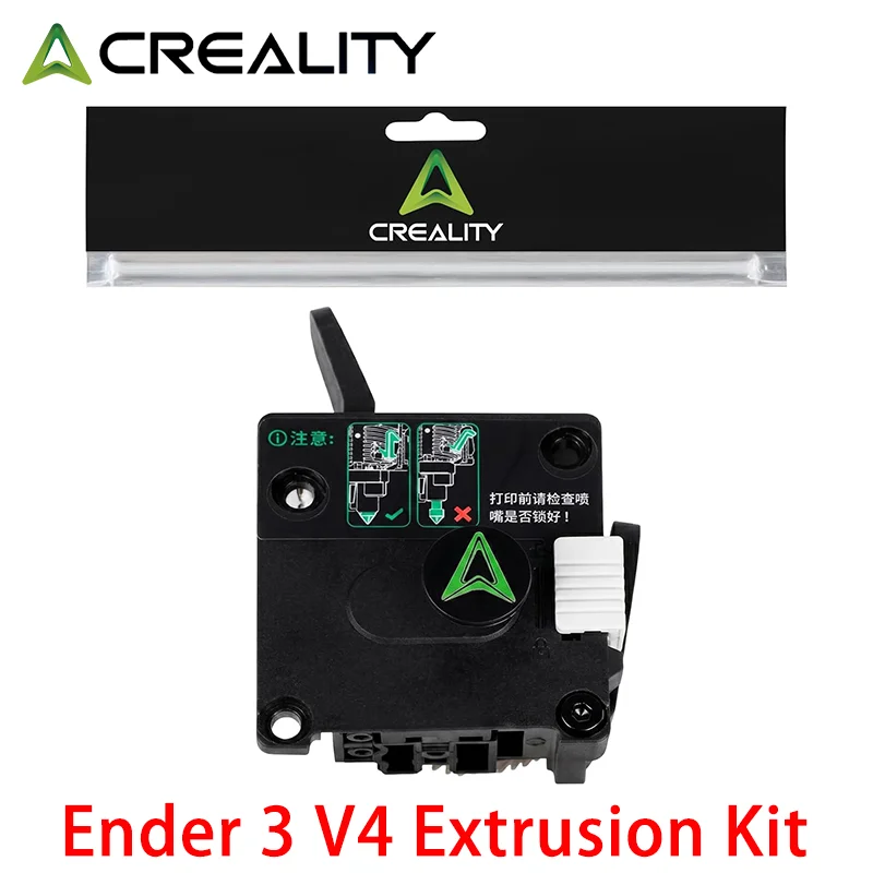 Creality Ender 3 V4 Extrusion Mechanism Kit,Ender 3 V4 Extruder Kit High Speed Direct Drive Extruder Original 3D Printer Parts
