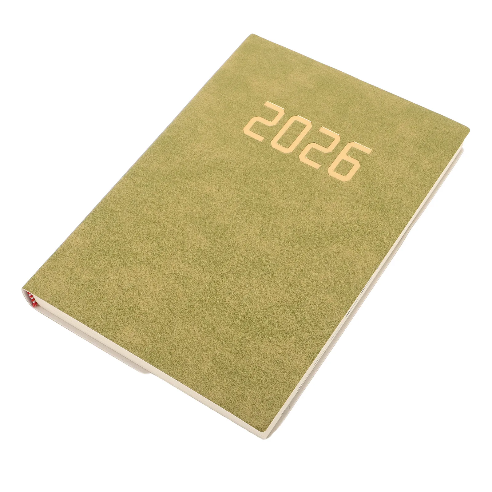 A5 Daily Planner Notebook 2026 PU Cover Daily Agenda Planner Appointment Book Habit Tracker Personal Organizer