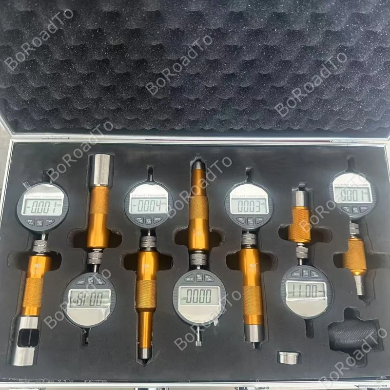 

CRIN Common Rail инжектор электромагнитный клапан ход путешествия AHE измерительные инструменты для ремонта с 7 микрометром для BOSCH DENSO