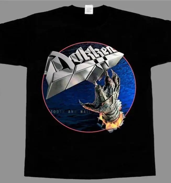 Dokken T Shirt Tooth And Nail T-Shirt gift fans, new new... hot..