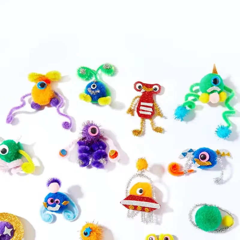 Mideer-Kit de bricolage créatif pour enfants, artisanat, arts et artisanat faits à la main, aventure dans la forêt spatiale, plus récent, 3 ans et plus, 180 pièces, E27