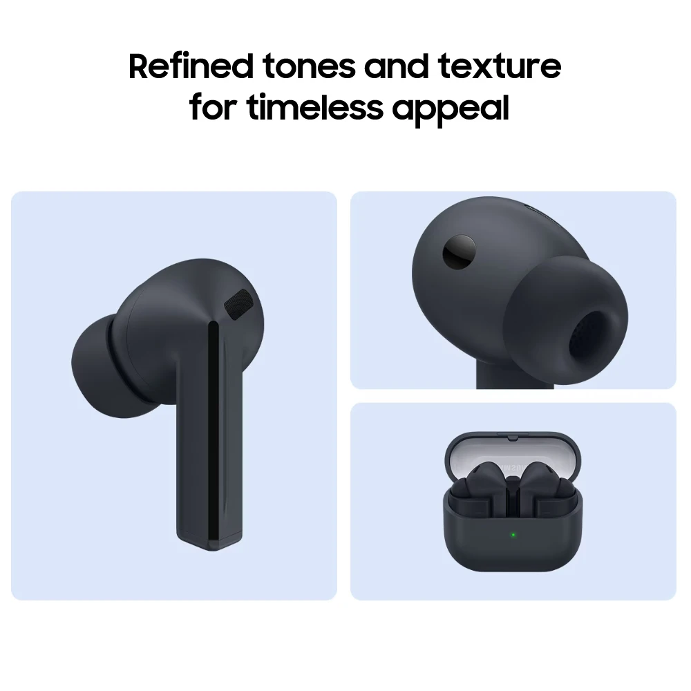 Audífonos inalámbricos originales Samsung Galaxy Buds3 FE con cancelación activa de ruido, Bluetooth 5.4, hasta 30 horas de reproducción, audio 360. 3