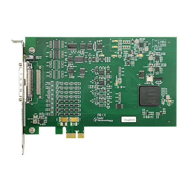 Industrial Automation DAQ Card, Supporting ±10V Wide Range Analog Input and 32-channel Digital I/O