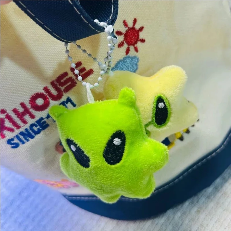 1/2Pcs New Cartoon Cute Star High Beauty Plush Doll Pendant Mobile Phone Rope Bag Pendant Car Keychain Versatile Birthday Gift