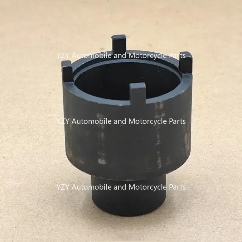 Four-claw Sleeve Inner Diameter 53MM Suitable For Tricycle Dismantling Rear Axle Bearing Nut Tool Four-claw Sleeve Tool NEW 1PC