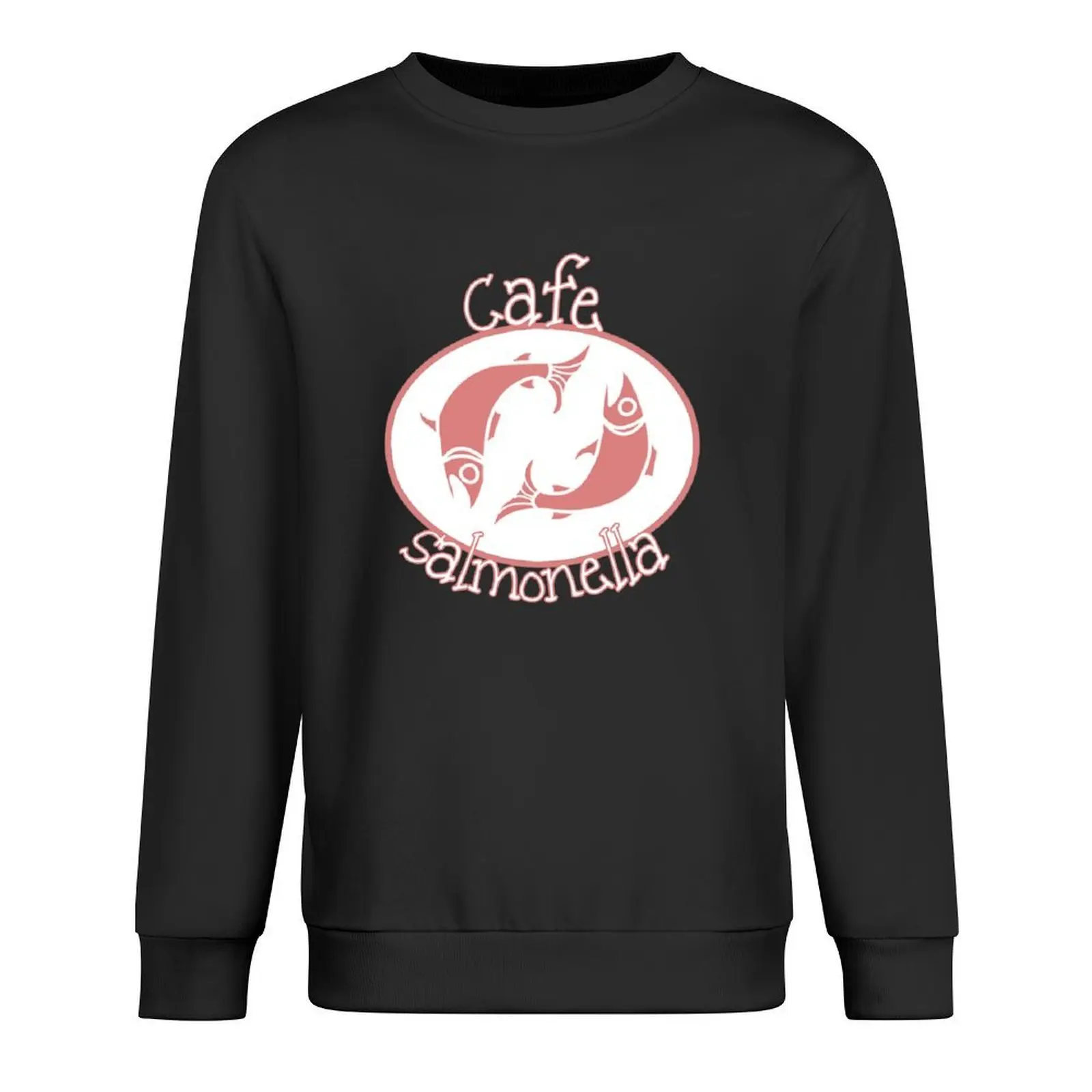 

Cafe Salmonella v2 Pullover men wear autumn tracksuits aesthetic clothing men's sweatshirt
