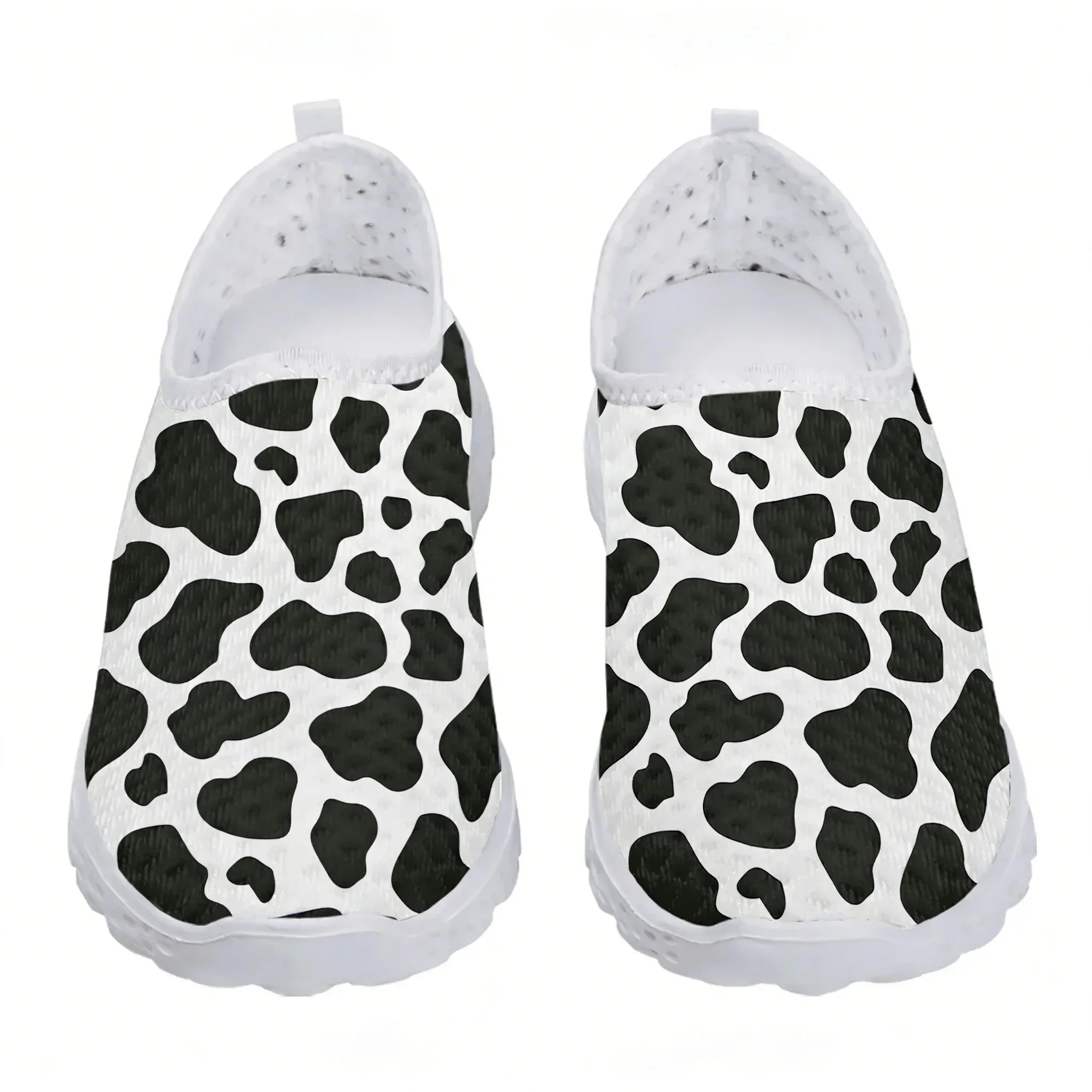 

Fashion Zebra Mesh High Quality Sneakers Women Men Teenager Casual Fashion Custom Made Tennis Flat Couple Shoes