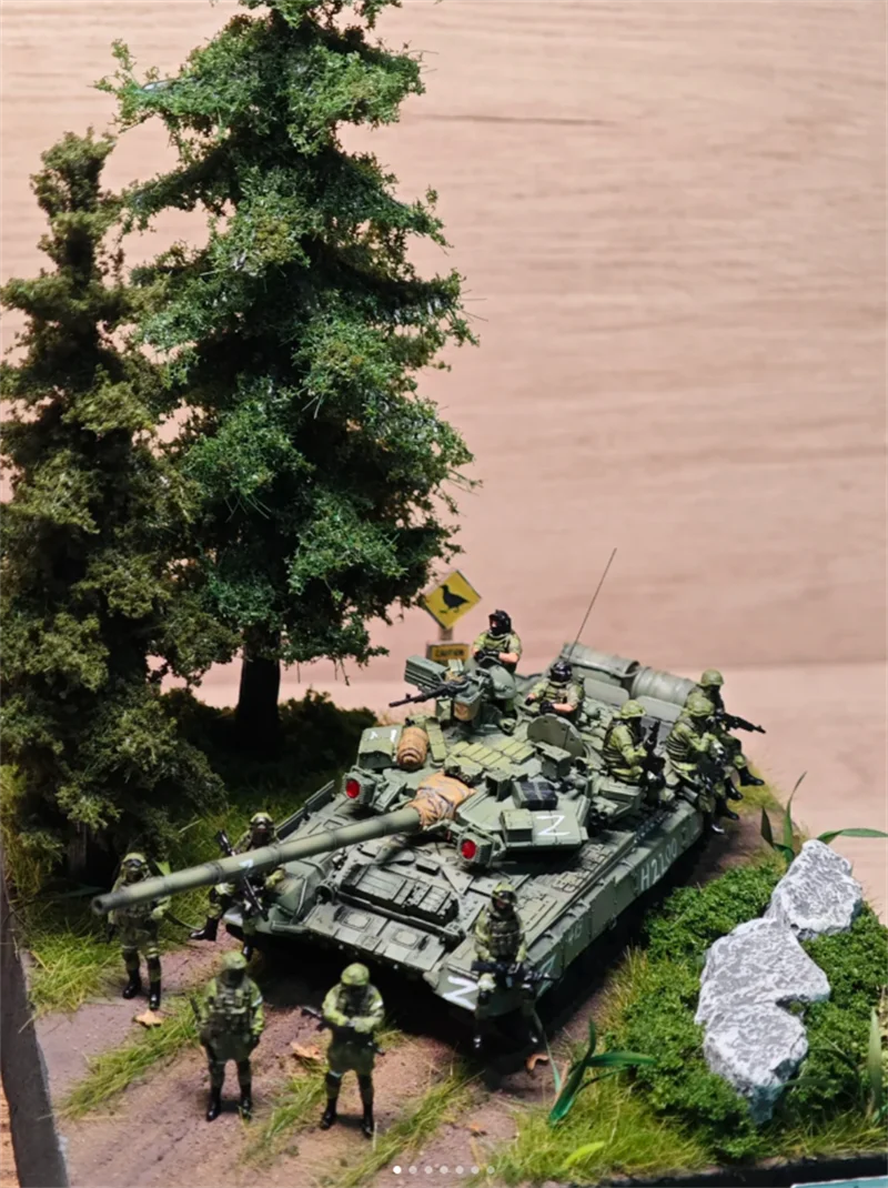 1/72 مقياس العمليات العسكرية الروسية الخاصة T90 T-90A دبابة قتال رئيسية مشاة مدرعة القتال نموذج مركبة مجموعة خزان #1