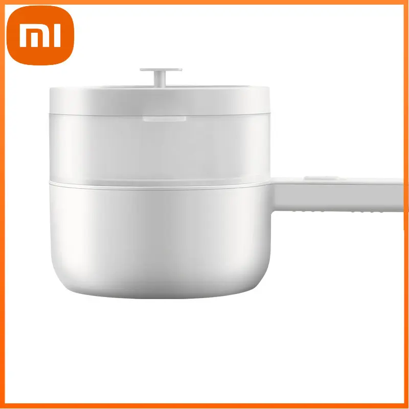 

Xiaomi 1.5L Capacity Electric Cooking Pot 220V Portable Multifunctions Electric Cooker Steaming Net Desktop Mini Hot Pot Skillet