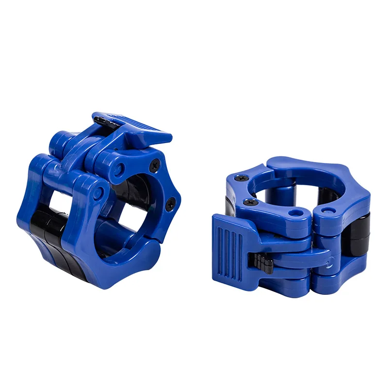 2.5CM 2pcs Barbell Clamps Spin Lock Collars Weight Bar Clips for Weightlifting Strength Training Gym Fitness Equipment image 4
