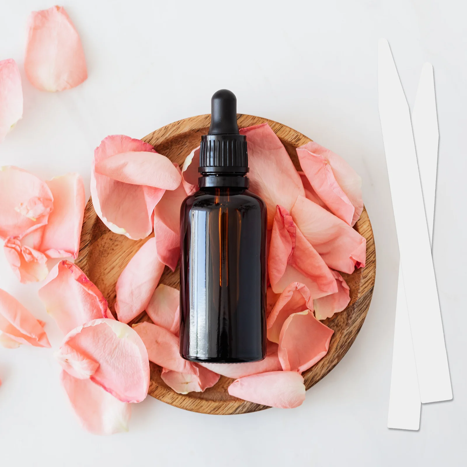 100 قطعة شرائط اختبار العطر للزيوت العطرية رائحة اختبار ورقة قطاع ماصة حبر الصويا المطبوعة ديكور المنزل