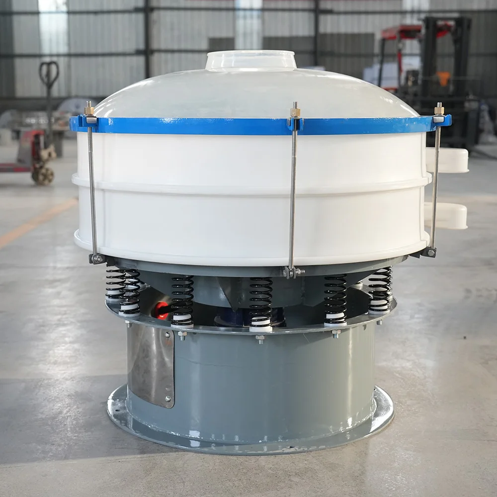 

600mm Circular Plastic Vibrating Screen - 3-Min Quick Screen Change & Sealed Design Rotary Vibration Sieve