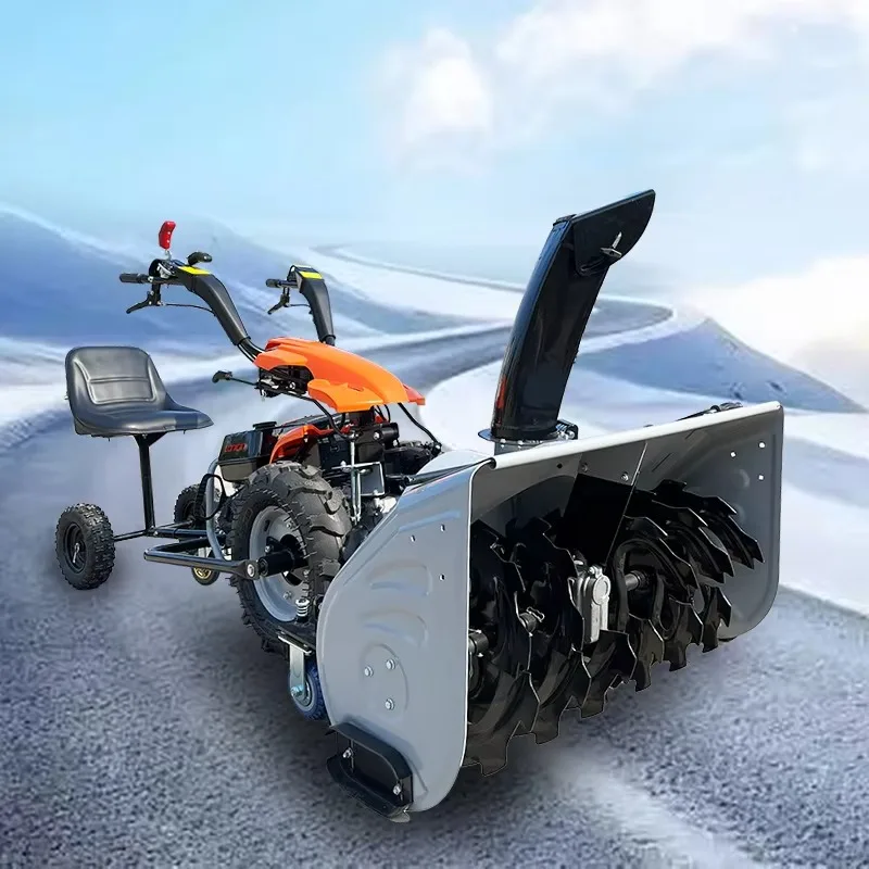 Hand Push Snow Thrower Road Sanitation Snowplow Fully Hydraulic Snowplow Economy Sweeper Snow Machine