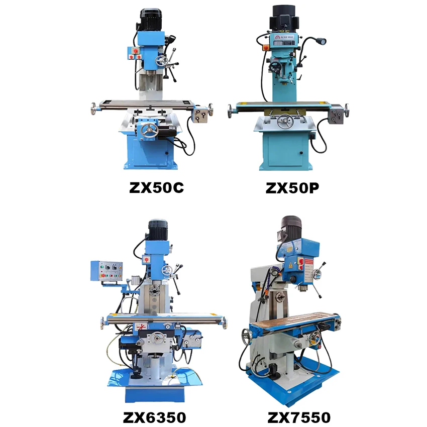 آلة طحن صغيرة ZX6035 عالية الجودة فرش السيارات طحن المعادن سطح المكتب آلة طحن صغيرة
