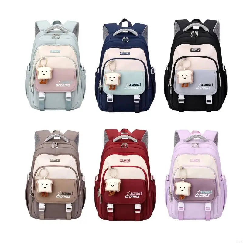 

M6CC Simple Lovely Backpack Travel Bag Bookbags Daypack College Middle School Bookbags Fashion Preppy Bag for Women Men Gifts