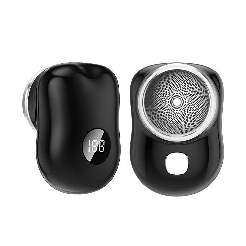 Alat cukur elektrik Mini untuk pria, mesin cukur portabel profesional, alat Dandan ukuran perjalanan Ringkas