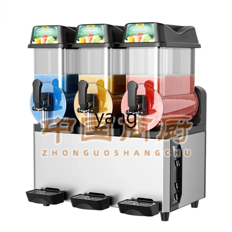 YJQ cold drink machine commercial automatic snow and smoothie self-service juicer