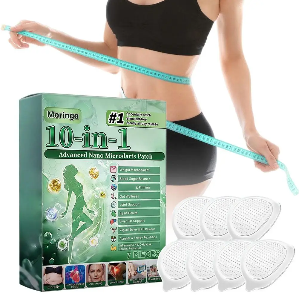 

10-in-1 Advanced Nano Microdarts Patch Relieve Obesity Joint Healthy Anti-aging Firming Skin Multi-effect Body Care Slim Patch