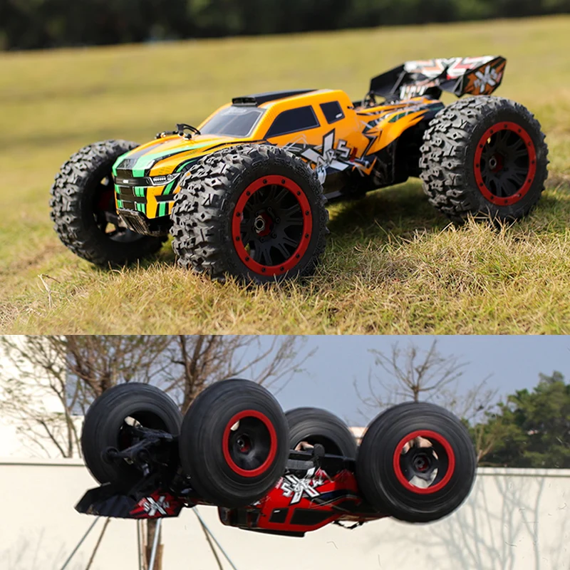 

Hongnuo HNR H9901 1/8 4WD Mars-X Бесщеточный высокоскоростной радиоуправляемый автомобиль с дистанционным управлением Жестокая модель внедорожника для скалолазания