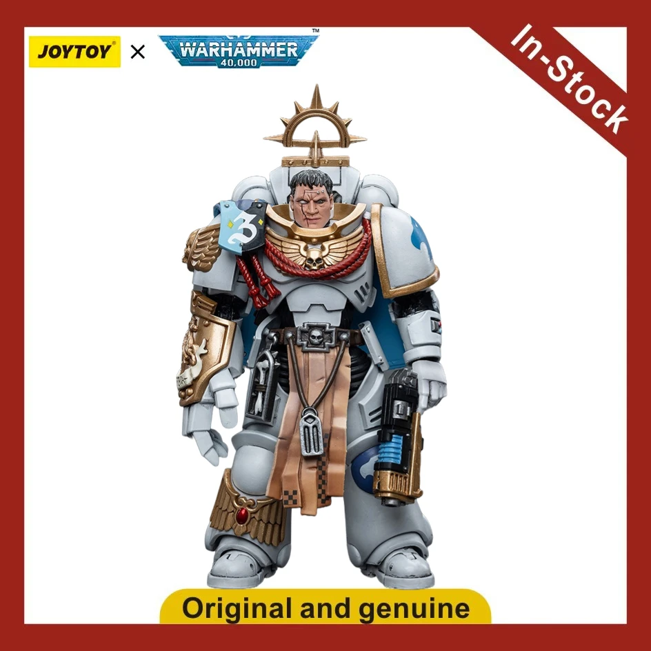 

【UA】JOYTOY Warhammer 40K Масштаб 1/18 Фигурки White Consuls Captain Messinius Модели Игрушки Подарки