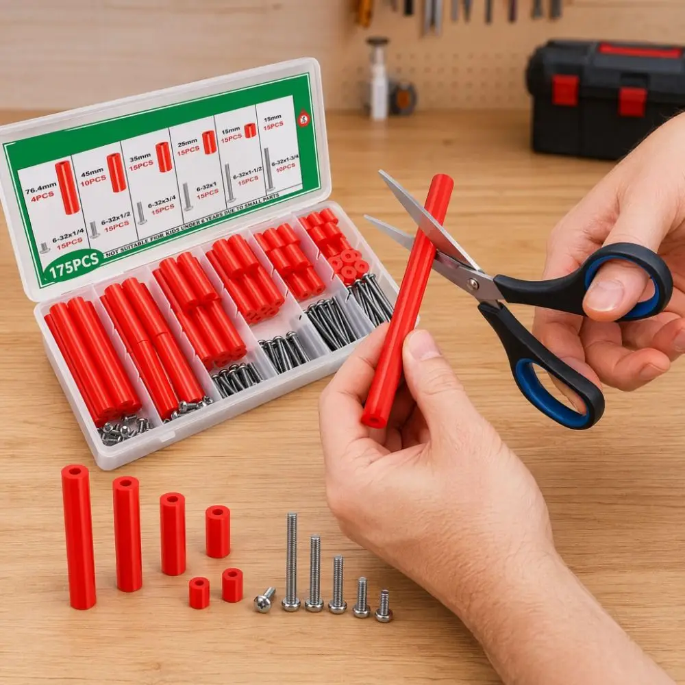 Easy Installation Outlet Extender Kit Multi-Size Set Complete Repair Kit Socket Heightening Pad Assorted Kit Reusable
