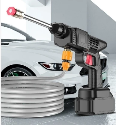 Stable Wireless High-pressure Water Gun Household Portable Multifunctional Cleaning Machine Tool Pesticide Spraying Car Washing