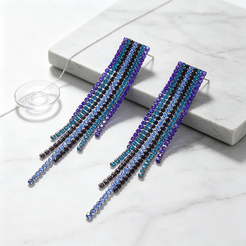 Women Long Tassel Dangle Earri - Women Accessories Dropshipping recension och pris