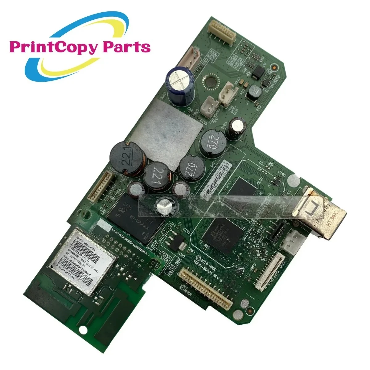 

1PC Original Y0F69-80005 Y0F69-60005 Mainboard for HP Smart Tank 510 511 515 516 YOF69-80005 3 Months Warranty