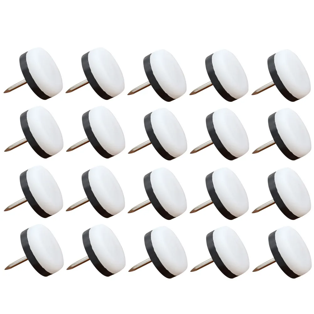 50Pcs Chair Table Furniture Leg Pads Non Skid Nail Mat Wood Floor Protector Noise Killing Furniture Pads Home Office Kitchen