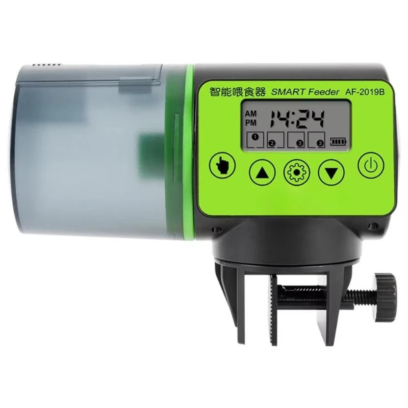 

Automatic Digital Fish Tank Aquarium Feeder Eco-Friendly Plastic Timer Food Dispenser Tool