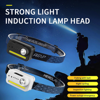 Strong Light Headlamp Mini Led Night Fishing Powerful Torch Head Lamp Outdoor Waterproof Camping Portable LED Sensor Headlamps