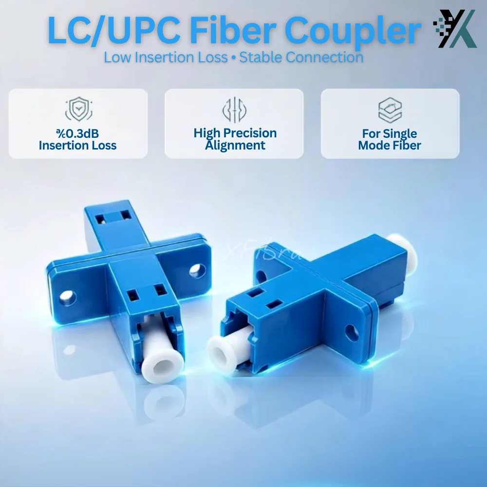 10-pecas-acoplador-de-fibra-Optica-lc-lc-upc-simplex-monomodo-tipo-flange-para-caixa-terminal-de-distribuicao-Optica