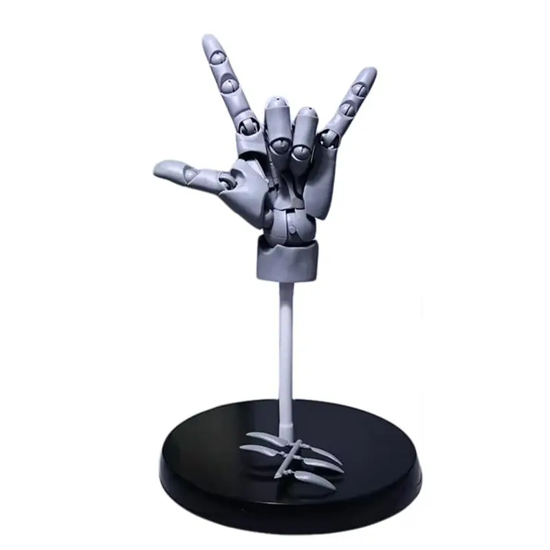AEE2-Flexible Artists Hand Model, Adjustable Hand Model For Drawing, Drawing Mannequin, Lively Manikin Figure Hand Model Left