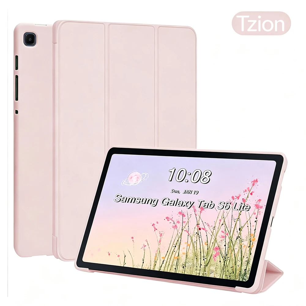 For Samsung Galaxy Tab S6 Lite 10.4 2024 2022 2020 (SM-P620/P625/P613/P619/P615/P610), Tablet Case Auto Wake / Sleep Smart Cover