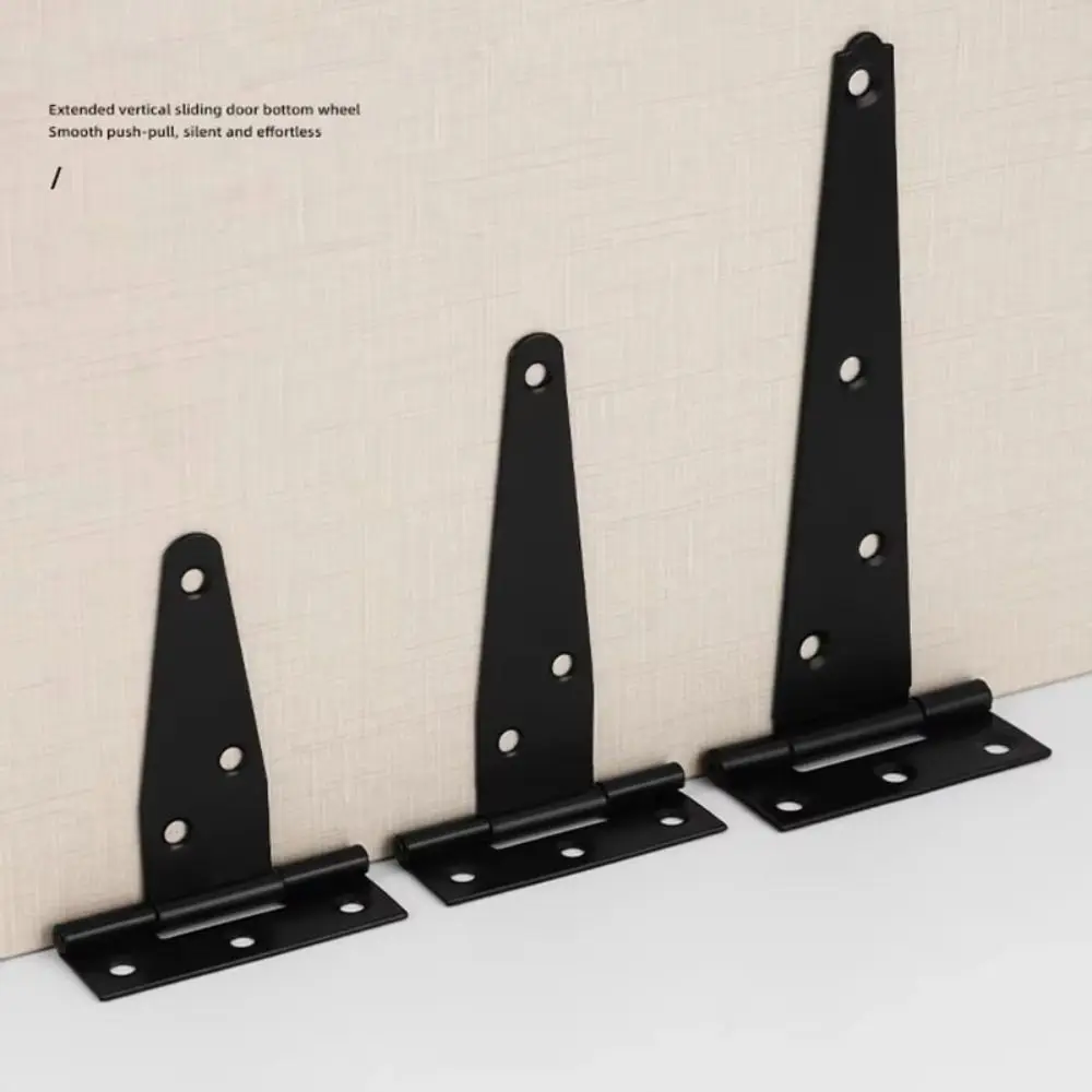 Дверные петли 3/4/6 дюймов, сверхмощные металлические петли для ремней для ворот с винтами, нержавеющая кованая фурнитура