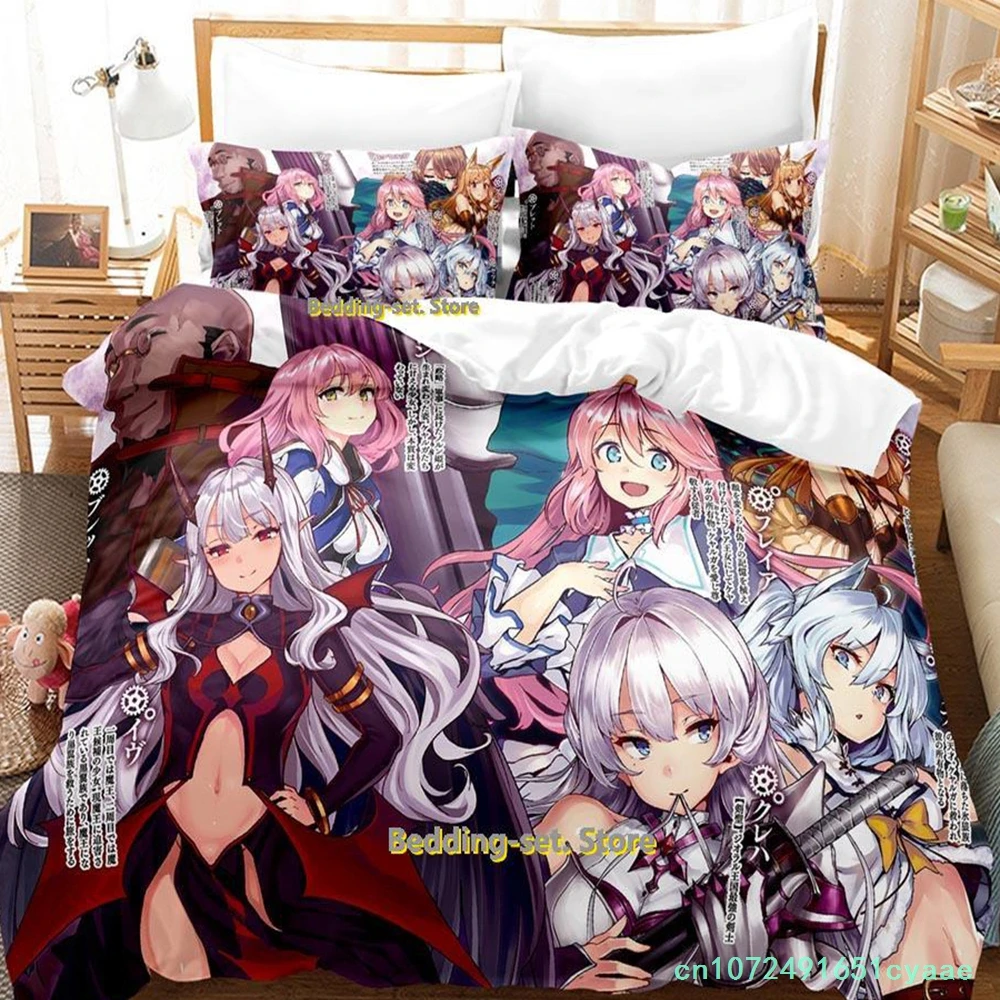 Redo Of Healer Bedding Set Single Twin Full Queen King Size Bed Set Adult Kid Bedroom Duvetcover Sets Anime Parure De Lit Bed
