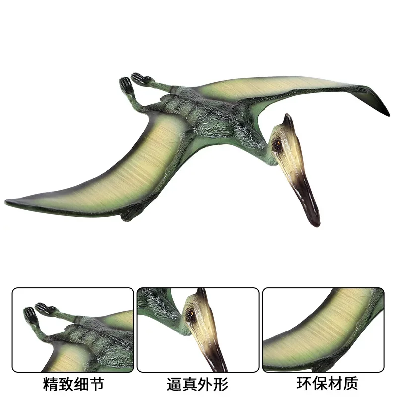 Cross border Jurassic simulation dinosaur pterosaur model solid dinosaur flying dragon flying pterosaur pterosaur hand toy