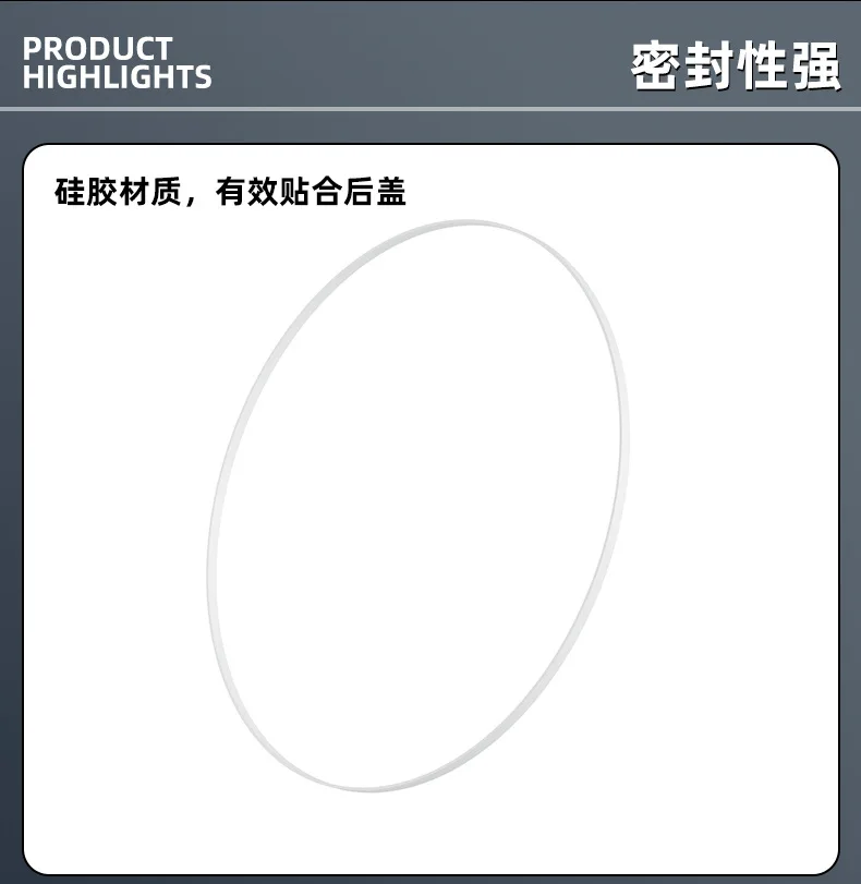 Uhrenglasdichtung, 0,8/0,9 mm Höhe, 0,35/0,4/0,45 mm dick, Ersatz-Uhrenteile, Dichtungsscheiben, wasserdichter O-Ring für die Uhrenreparatur – Detail 7