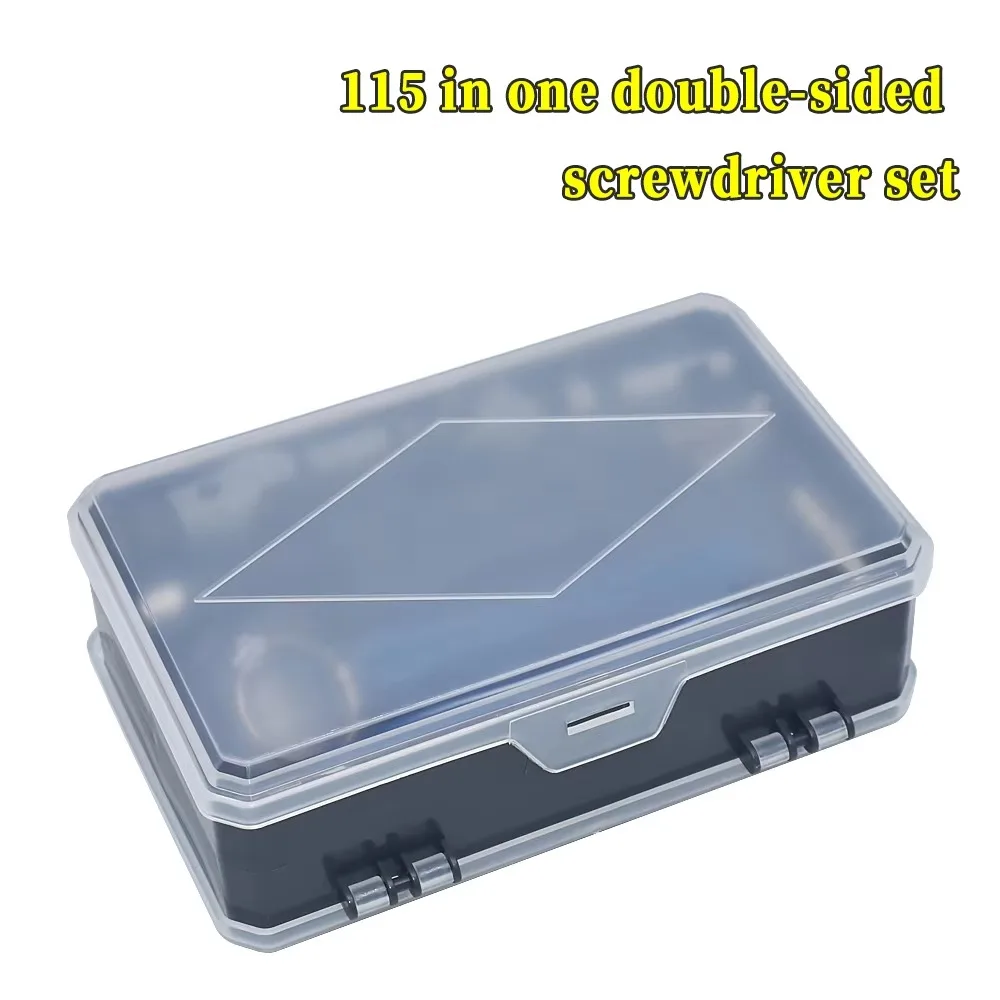 WAVGAT 115-in-1 Screwdriver Set Strong Magnetic Chrome Vanadium Steel Cell Phone Computer Repair Precision Household Combination