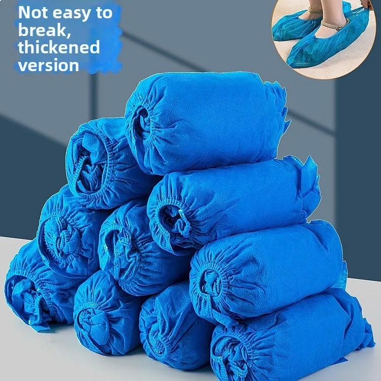 Disposable Shoe Covers Thick Anti-Slip Dust-Proof for Clean Room Home Use