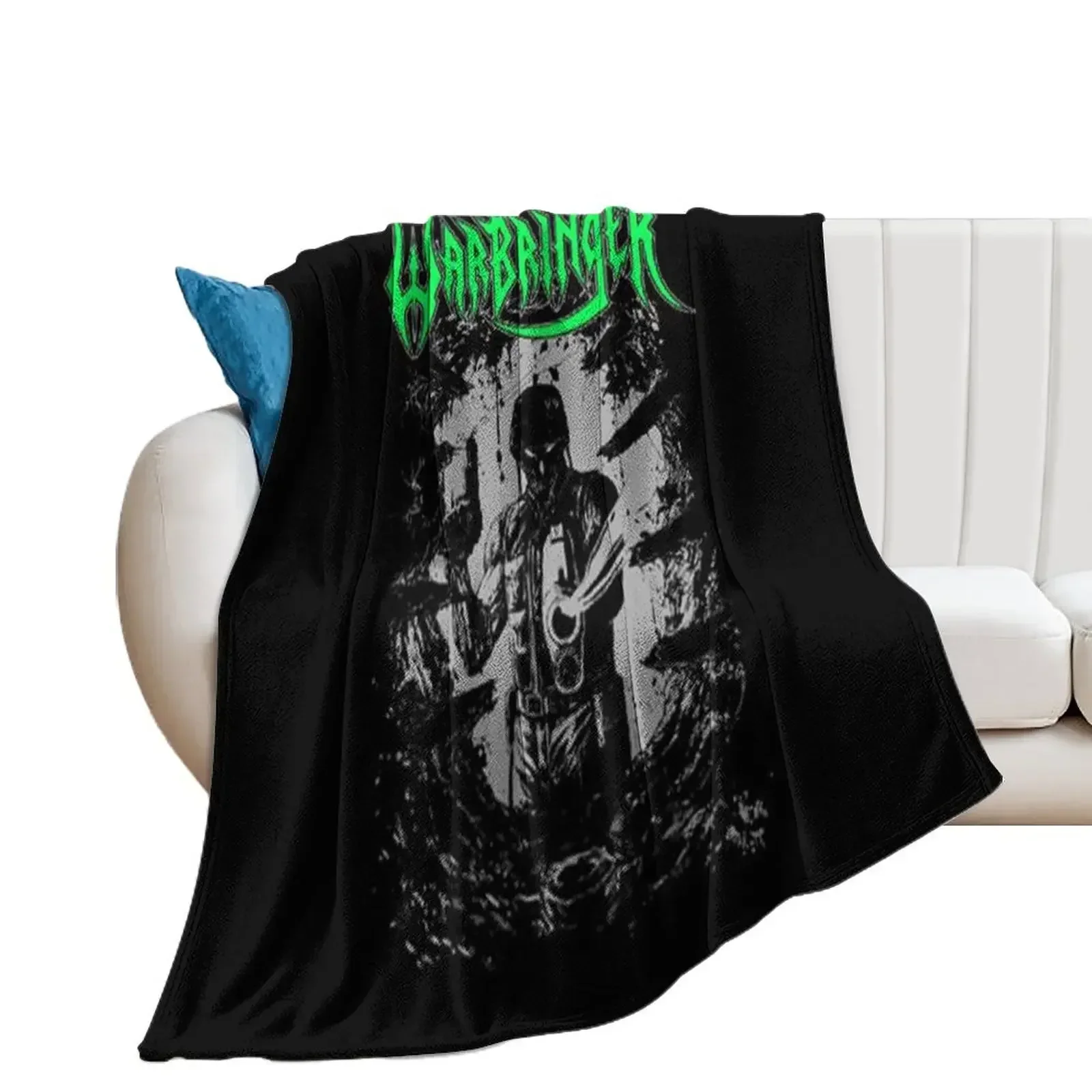 

next warbringer - logo Throw Blanket Sleeping Bag Shaggy Blankets