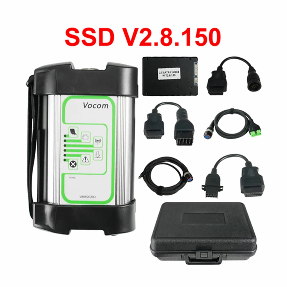 Hot!PTT V2.8.130 for volvo Vocom2 VOCOM 2 88894000 Heavy Duty Truck Diagnostic Tool