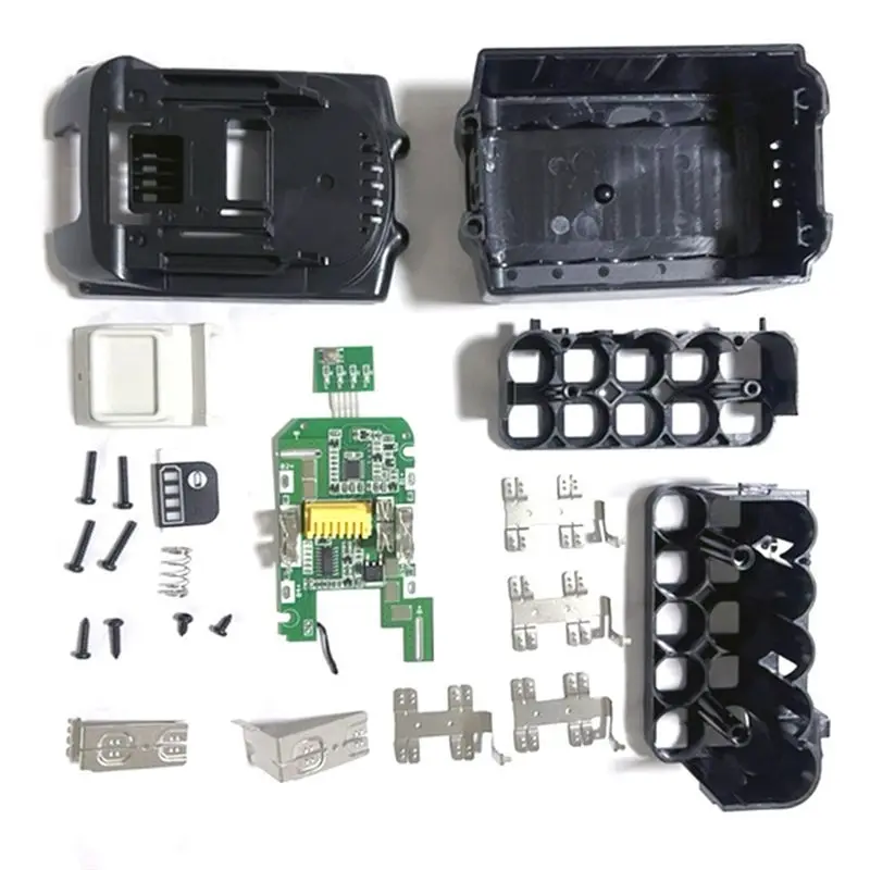 

BAAJ-18V Battery Case Charging Protection PCB For 18V 3.0Ah BL1850B/BL1840B Protection Board Power Tools For Angle Grinder Durab
