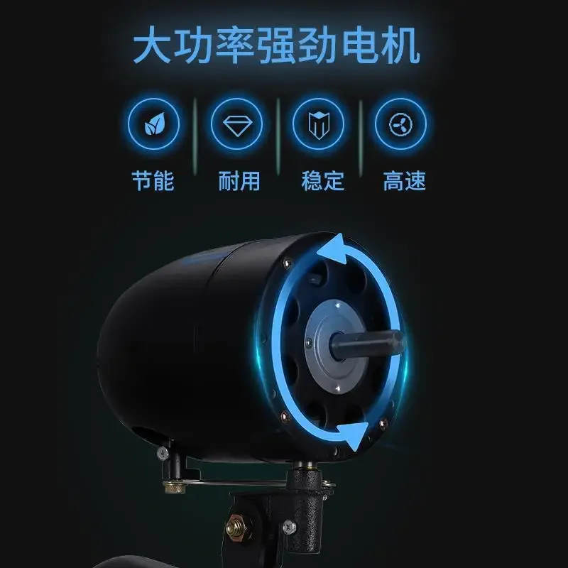 Industrial fan, wall-mounted wall fan, strong pure copper motor, high-power silent shaking head commercial