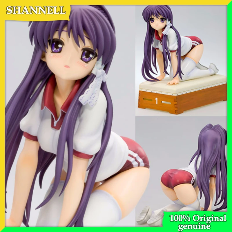 

CLANNAD 100% Original genuine Fujibayashi Kyou 12cm Gymnastics suit PVC Action Figure Anime Figure Model Toys Figure Collection