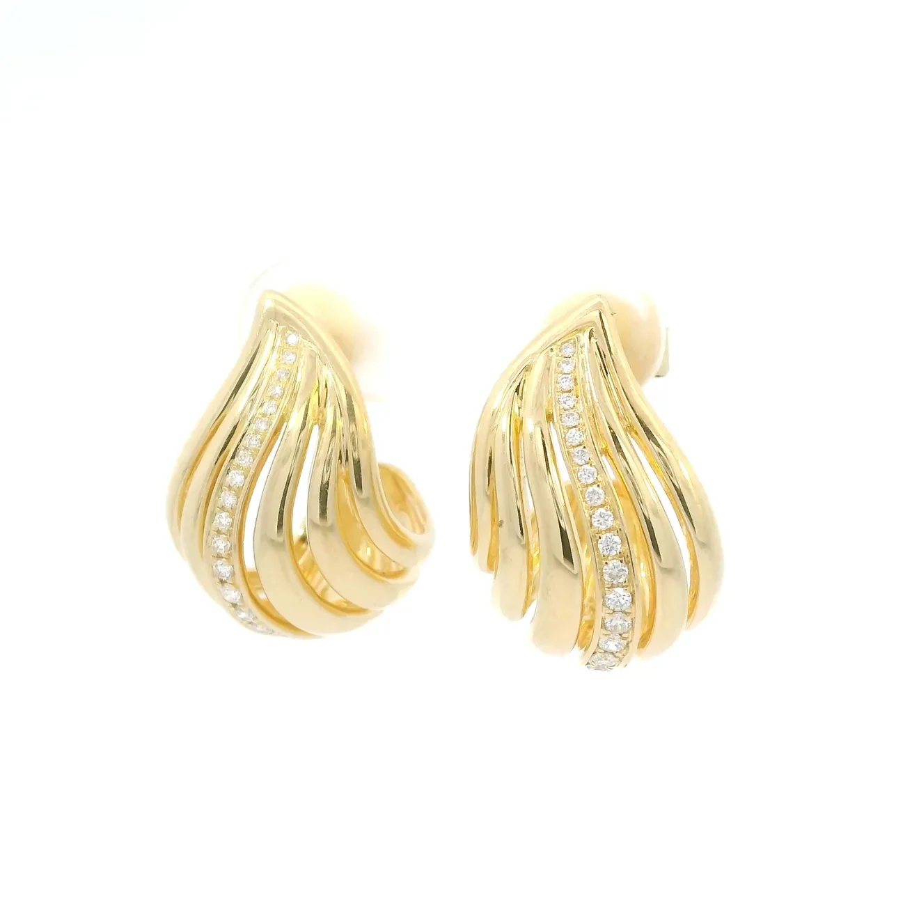 

Jovovasmile Moissanite Earrings 2pcs S925 Silver plated 18k Yellow Gold for Woman Stud Earrings
