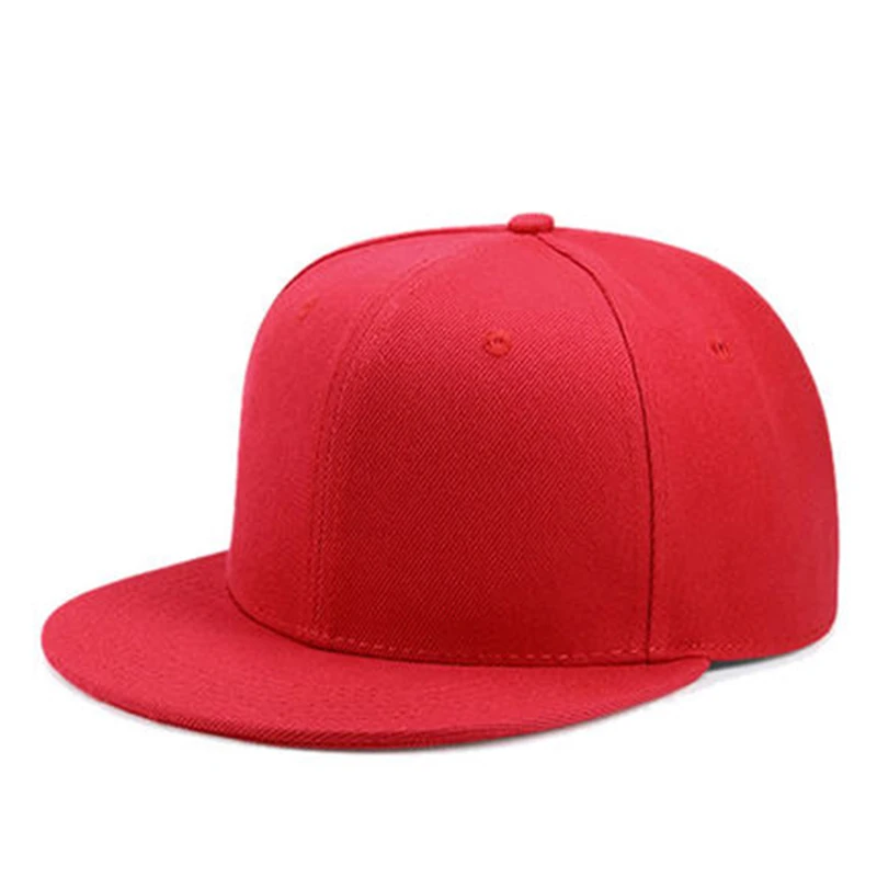 Gorra de béisbol de Color sólido para hombre y mujer, gorro de Hip Hop, Snapback, ala, sombra, hueso, deportes, sol