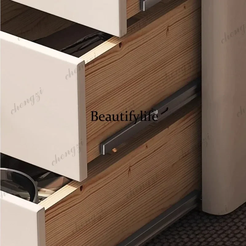 BBB   High Cream Style Design Office Desk Modern Elegant Accent President Office Desk Reception Consult Office Furniture