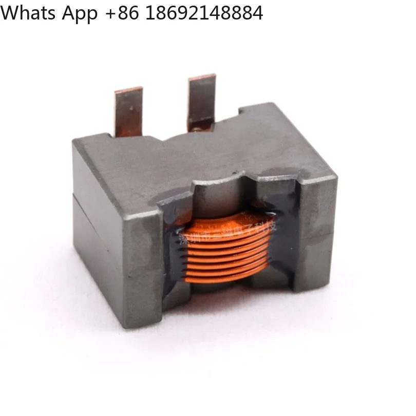 10uH 30A flat copper wire PQ inductor, in-line high current filter energy storage power coil